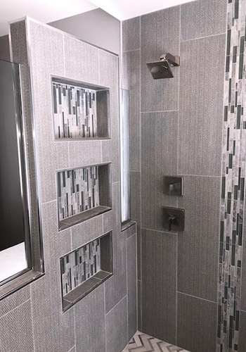 bathroom shower A M Construct Inc. in West Bend, WI