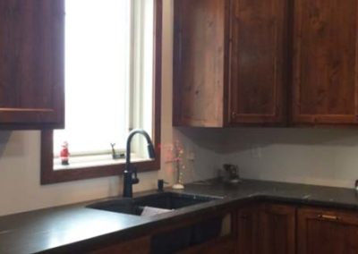 kitchen cabinet installation A M Construct Inc. in West Bend, WI